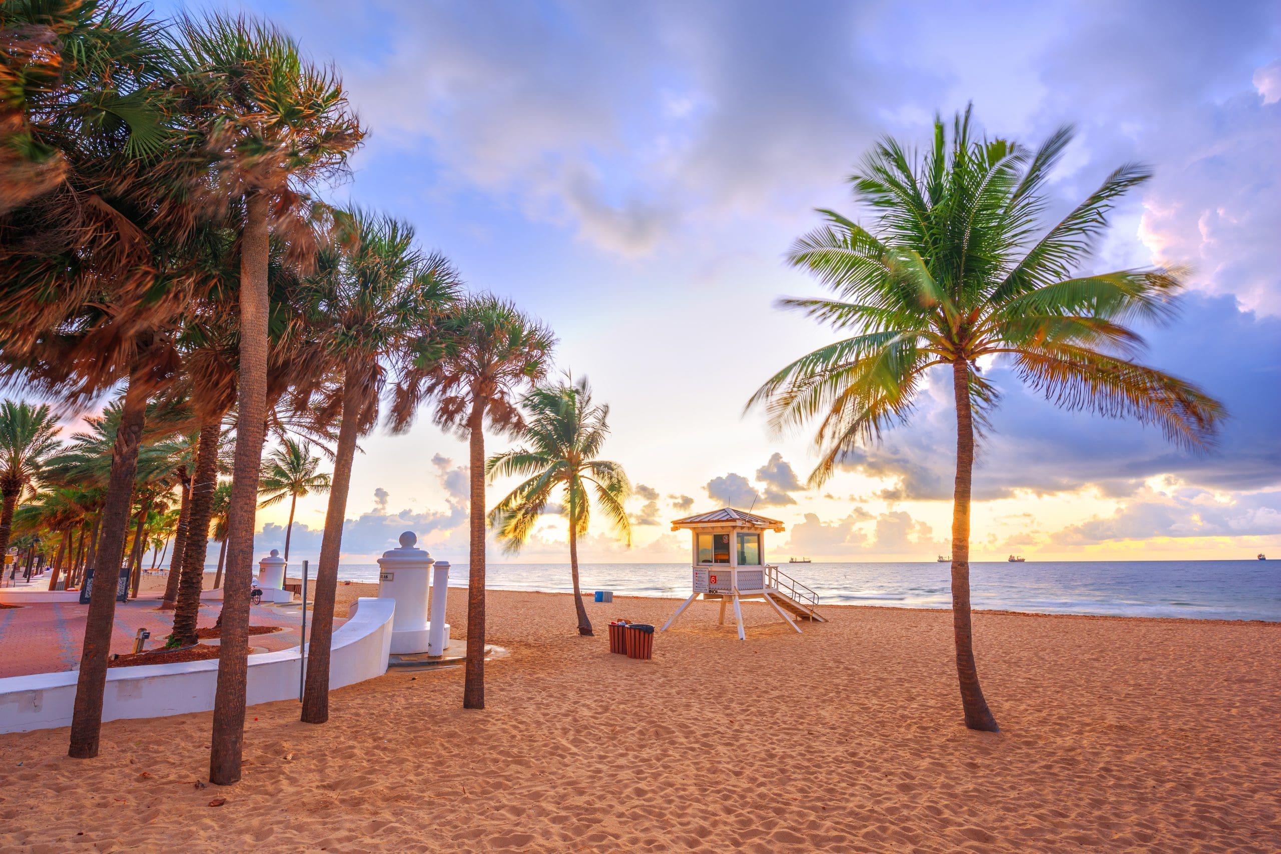 a beach in Fort Lauderdale, Florida to show the importance of medical billing in Florida
