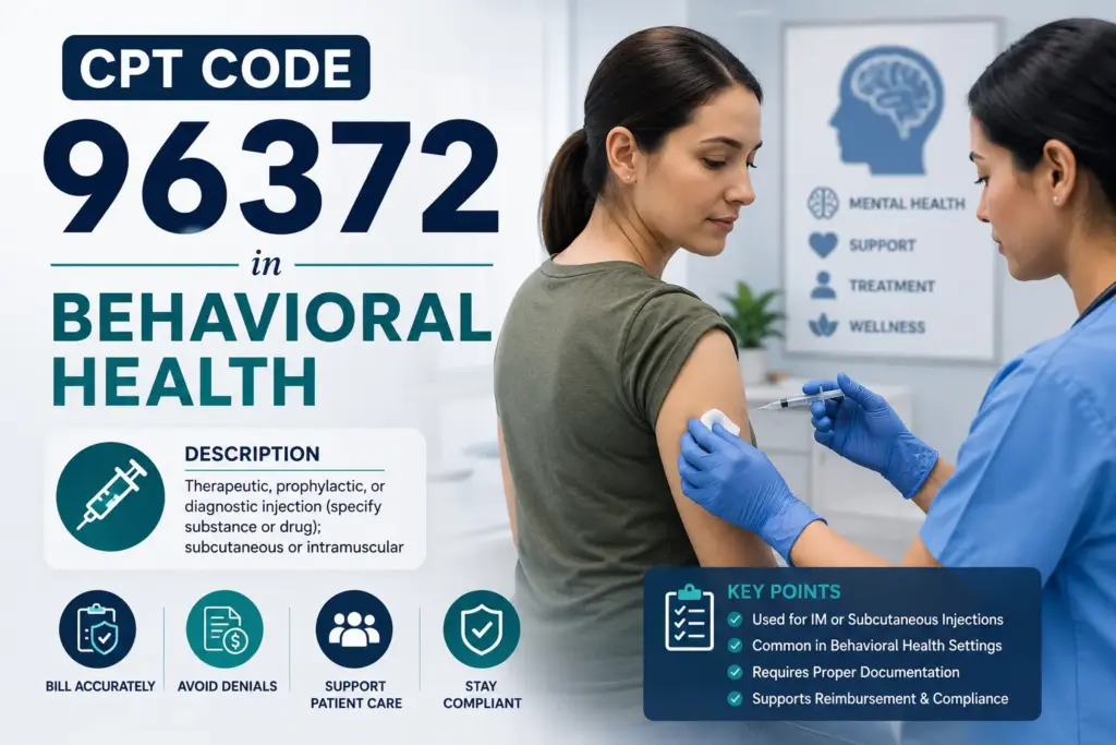 CPT Code 96372 in Behavioral Health: Denials, Dosing Errors, and Prevention Systems
