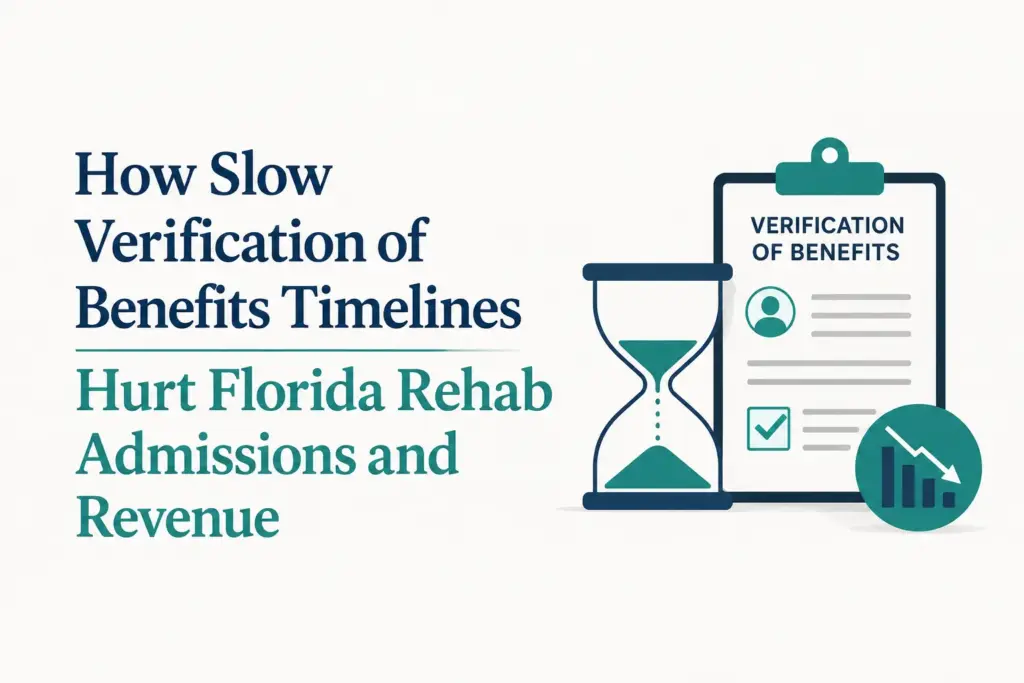 How Slow Verification of Benefits Timelines Hurt Florida Rehab Admissions and Revenue