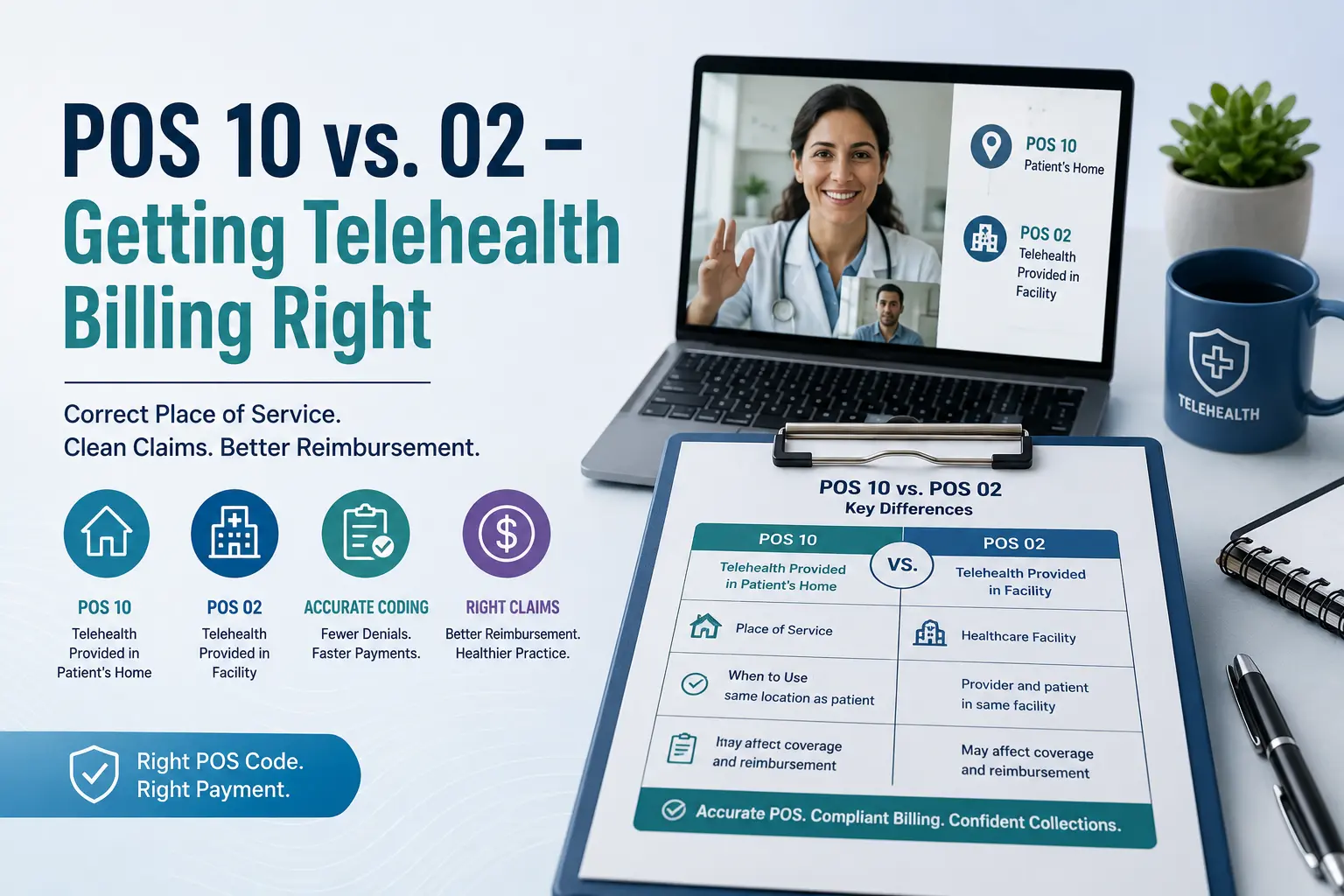 POS 10 vs. 02 - Getting Telehealth Billing Right in 2026
