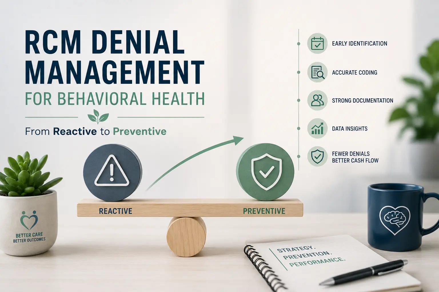 RCM denial management for behavioral health