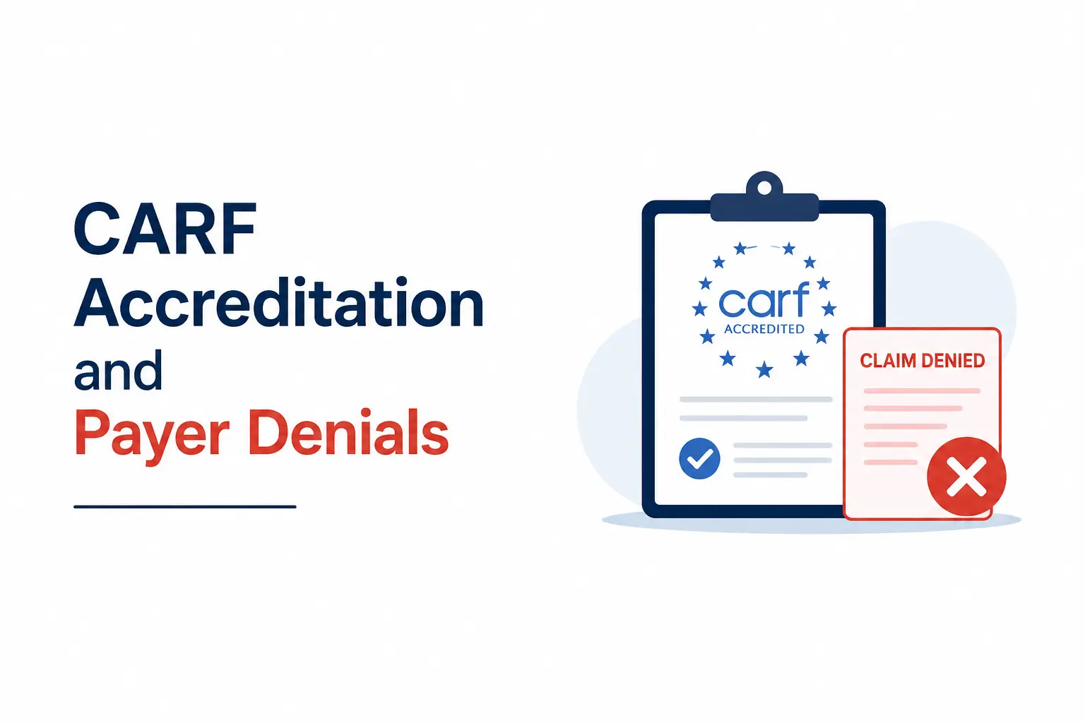 CARF Acceditation and Payer Denials